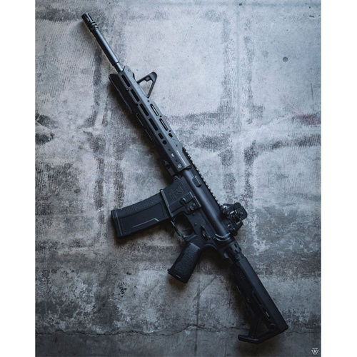 Strike Industries - GRIDLOK Hauptkörper mit Visier und Schienenbefestigungen - 15" - Schwarz - SI-GRIDLOK-15-BK