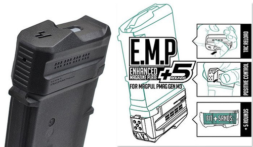 Strike Industries - EMP Enhanced Magazine Plate +5 PMAG M3 - FDE - SI-EMP+5-FDE