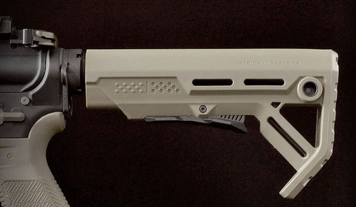 Strike Industries - MOD1 Stock - FDE/Black - SI-STRIKE-ES-MOD1FDE-BK