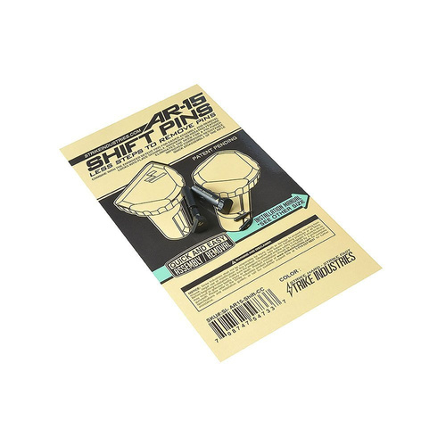 Strike Industries - Zestaw pinów Shift do AR-10 - Czarny