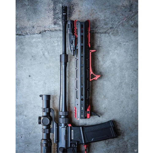 Strike Industries - GRIDLOK Hauptkörper mit Visier und Schienenbefestigungen - 15" - Schwarz - SI-GRIDLOK-15-BK