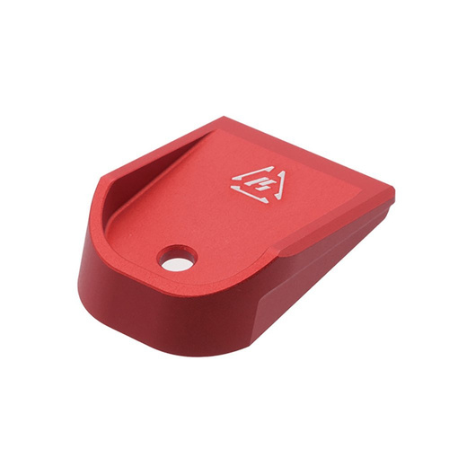 Strike Industries - Aluminium Mag Basisplatte - Rot - SI-G-ALBP-RED