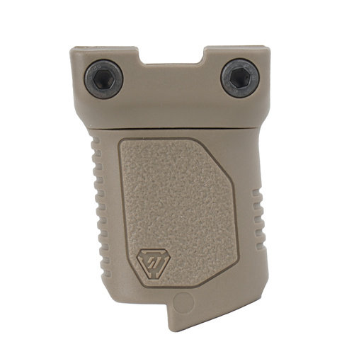 Strike Industries - Chwyt Picatinny Angled Vertical Grip - Short - FDE - SI-AR-CMAG-RAIL-S-FDE