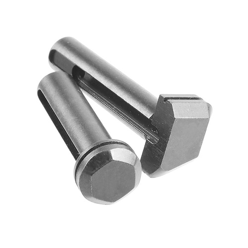 Strike Industries - AR Erweiterte Pivot / Takedown Pins - Chrom - SI-AR