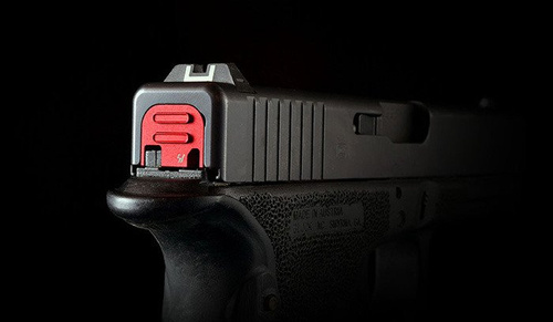 Strike Industries - Slide Cover Plate V2 for Glock - Red - SI-GSP-V2-RED