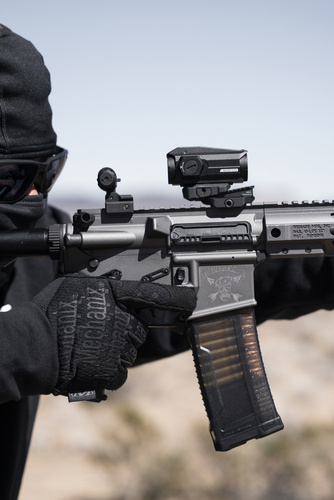 Strike Industries - Variable Optic Mount for Red Dot Sights - Picatinny - Aluminum - Black - SI-T1-VOM-BK