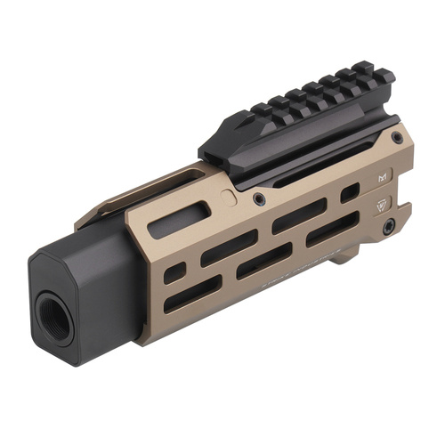 Strike Industries - Handschutz M-LOK für CZ Scorpion EVO Strike 6" Handschutz - FDE - SI-CEVO-HG-6-FDE