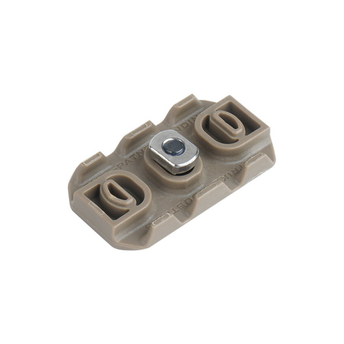 Strike Industries - Kurze Schienenabdeckung mit Kabelmanagementsystem - 4 Stk - SI-AR-CM-COVER-S-FDE