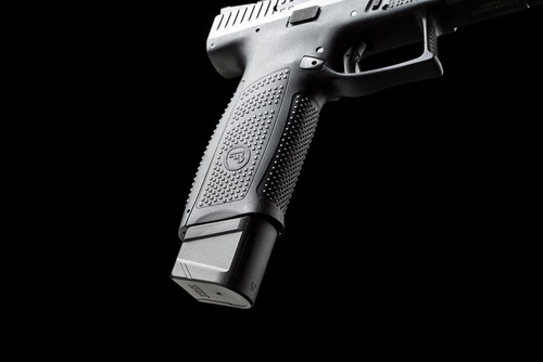 Strike Industries - Enhanced Magazine Plate for CZ P-10C/F / P-09 - SI-EMP-CZP10-BK