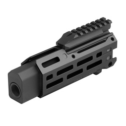 Strike Industries - Handschutz M-LOK für CZ Scorpion EVO Strike 6" Handschutz - Schwarz - SI-CEVO-HG-6-BK