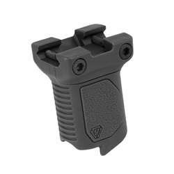 Strike Industries - Chwyt Picatinny Angled Vertical Grip - Short - Czarny - SI-AR-CMAG-RAIL-S-BK