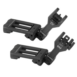 Strike Industries - Przyrządy celownicze Sidewinder II BUIS Backup Iron Sights - Czarne - SIDEWINDERII-BK