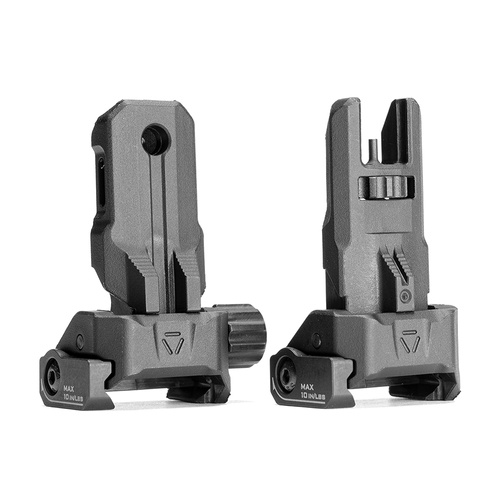 Strike Industries - Celownik przeziernikowy Strike Polymer Backup Sights - Składany - Picatinny - Czarny - SI-SPBUS