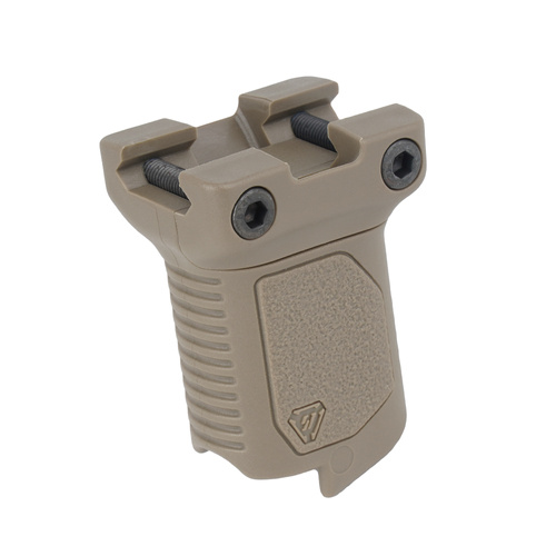 Strike Industries - Chwyt Picatinny Angled Vertical Grip - Short - FDE - SI-AR-CMAG-RAIL-S-FDE