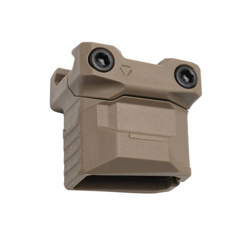 Strike Industries - Chwyt przedni Strike Stacked Angled CMS - Picatinny - FDE - SI-AR-CMS-PSAF-FDE