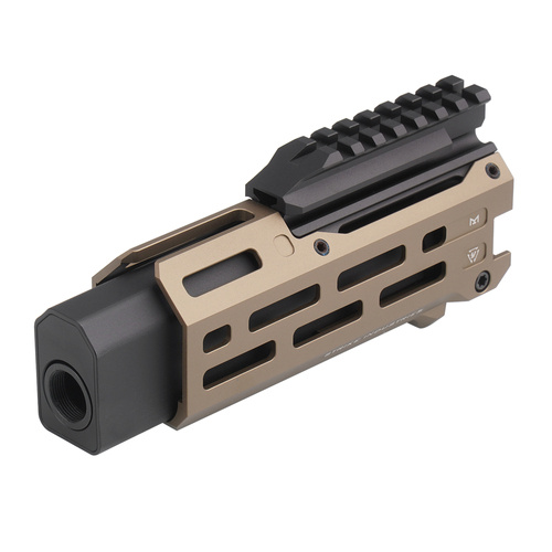 Strike Industries - Łoże M-LOK do CZ Scorpion EVO Strike 6" Handguard - FDE - SI-CEVO-HG-6-FDE